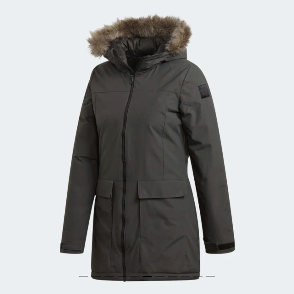 adidas Women's Black Parka Jacket